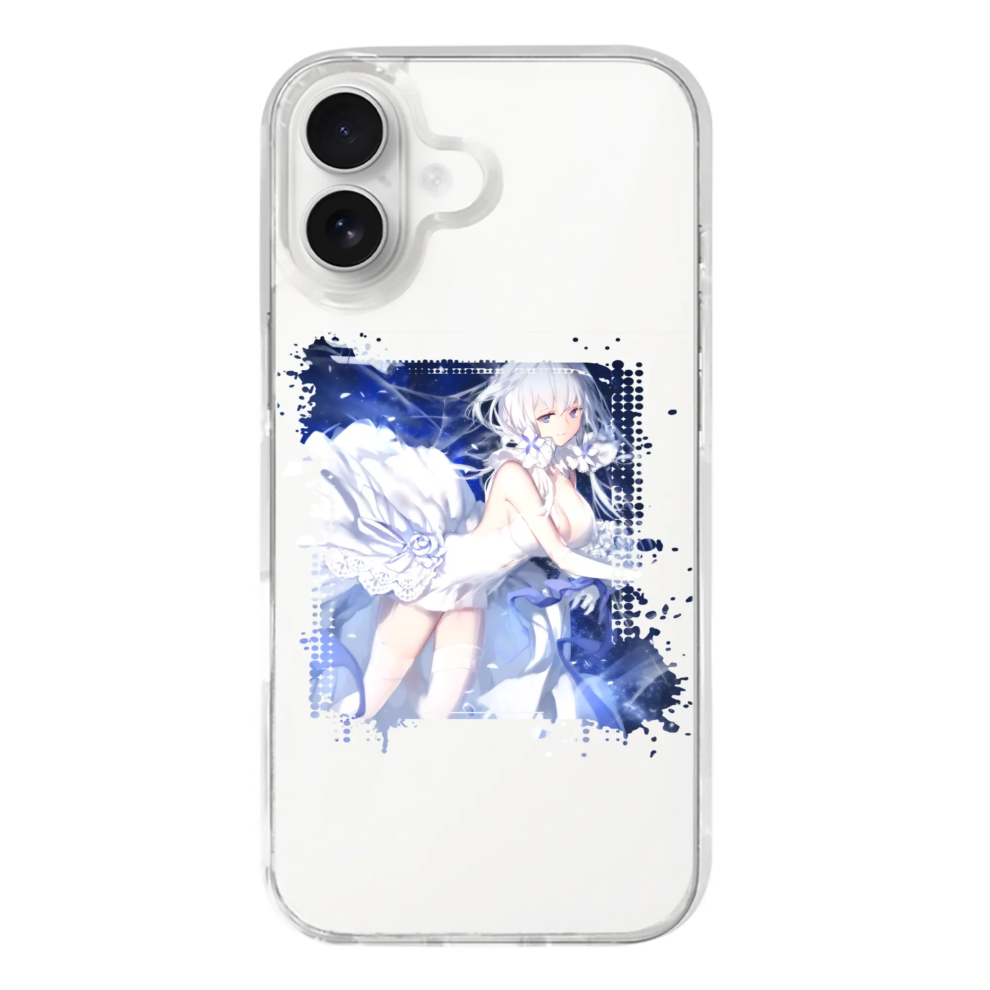 アズールレーン グッズ,イラストリアス - iPhone 17シリーズ 透明スマホケース – 薄型・耐衝撃・精密フィット保護カバー